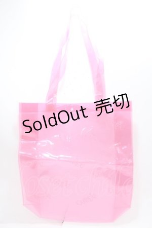 画像: Candy Stripper / ノベルティ ビニールトート  ピンク Y-25-01-30-051-PU-BG-SZ-ZY