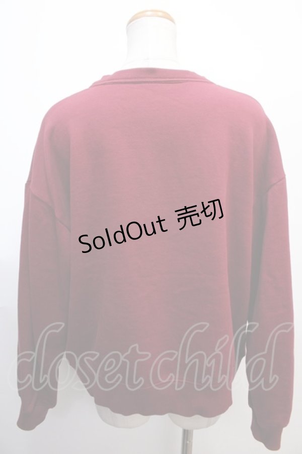画像2: 【SALE】Candy Stripper / PEPEスウェット 2 赤 Y-25-01-30-072-PU-TO-SZ-ZT202 (2)