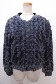 画像1: axes femme / リバーシブルファーブルゾン  紺×黒 Y-25-01-30-090-AX-JA-AS-ZT090 (1)
