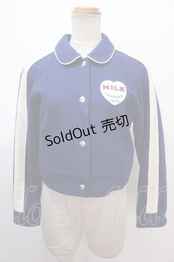 画像1: 【SALE】MILK / Weekendジャケット  ブルー Y-25-01-30-141-ML-JA-SZ-ZT442 (1)