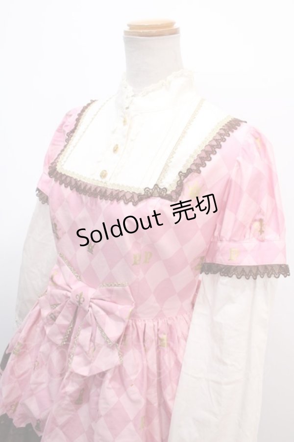 画像3: Angelic Pretty / Chess Chocolateワンピース  ピンク Y-25-01-30-171-AP-OP-SZ-ZY (3)