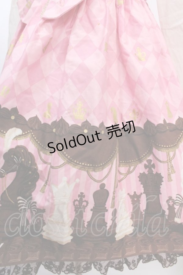 画像4: Angelic Pretty / Chess Chocolateワンピース  ピンク Y-25-01-30-171-AP-OP-SZ-ZY (4)