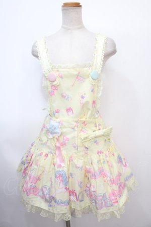 画像: Angelic Pretty / Dreamyベビールームサロペット  イエロー Y-25-02-03-062-AP-OP-SZ-ZY