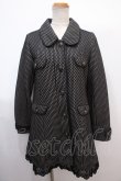 画像1: axes femme / コート  黒 Y-25-02-03-110-AX-CO-SZ-ZT-C040 (1)