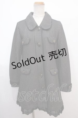 画像: axes femme / コート  黒 Y-25-02-03-110-AX-CO-SZ-ZT-C040