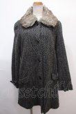 画像1: axes femme / コート  黒 Y-25-02-03-112-AX-CO-SZ-ZT-C040 (1)