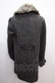 画像2: axes femme / コート  黒 Y-25-02-03-112-AX-CO-SZ-ZT-C040 (2)