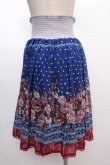 画像2: axes femme / 薔薇ドットスカート  紺 Y-25-02-05-013-AX-SK-SZ-ZI (2)