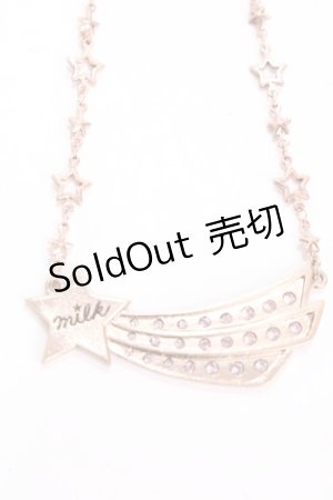 画像: MILK / シューティングスターネックレス  ピンクゴールド Y-25-02-06-007-ML-AC-SZ-ZY
