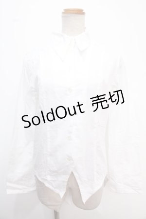 画像: BPN / 燕尾シャツ M 白 Y-25-02-06-072-GO-BL-SZ-ZY