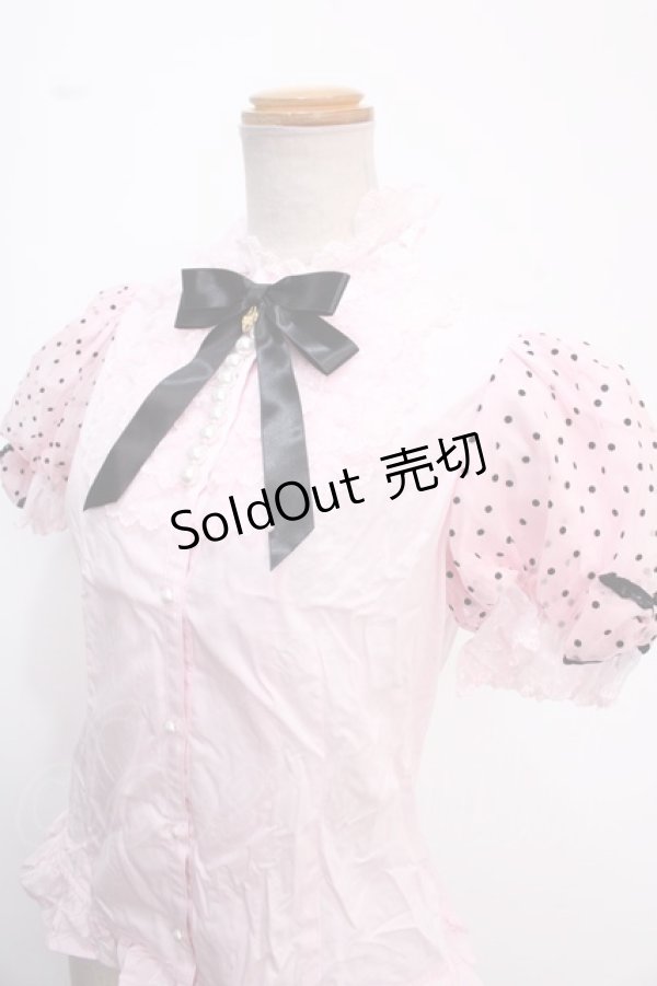 画像3: Angelic Pretty / Dreamy Dolce Ribbonブラウス  ピンク Y-25-02-06-078-AP-BL-SZ-ZY (3)
