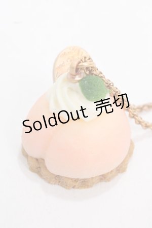 画像: Q-pot. / ピーチプチケーキネックレス   Y-25-02-06-013-QP-AC-SZ-ZY