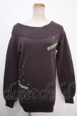 画像1: HYSTERIC GLAMOUR / いちご＆ロゴプリントトレーナー F チャコール Y-25-02-06-161-PU-TO-SZ-ZS (1)