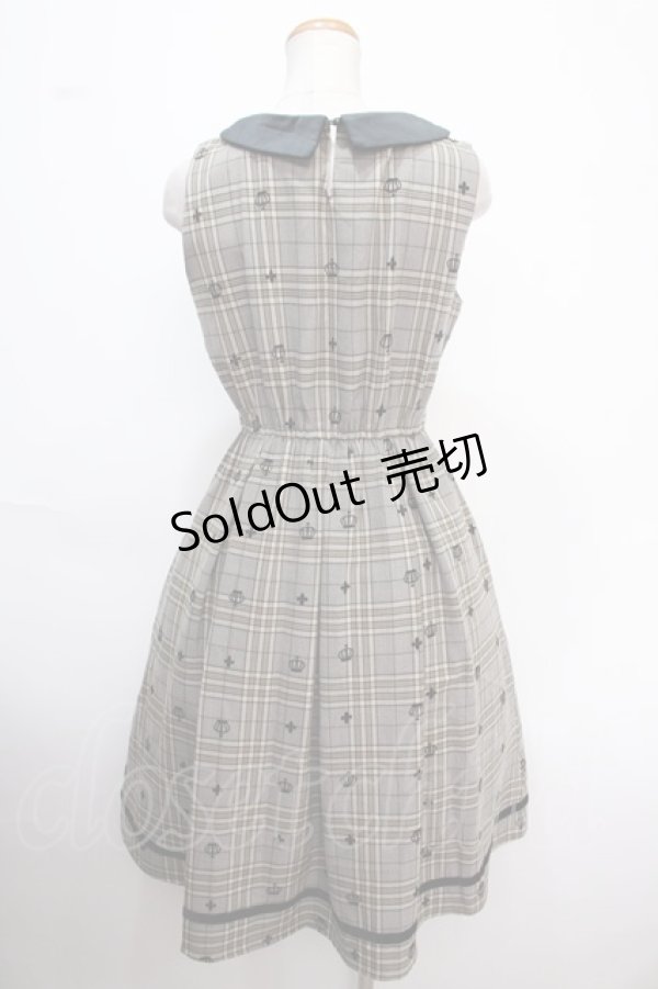 画像2: axes femme POETIQUE / クラウンフロッキージャンスカ M グリーン Y-25-02-06-166-AX-OP-SZ-ZT304 (2)