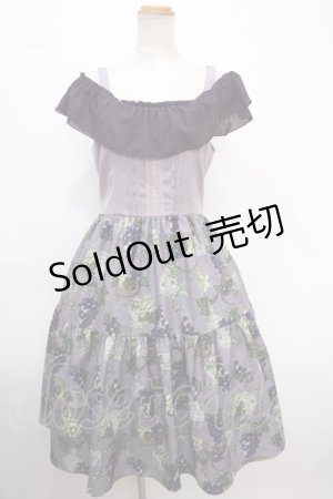 画像: axes femme POETIQUE / ヴァンダンジュ2wayワンピース M パープル Y-25-02-06-167-AX-OP-SZ-ZY