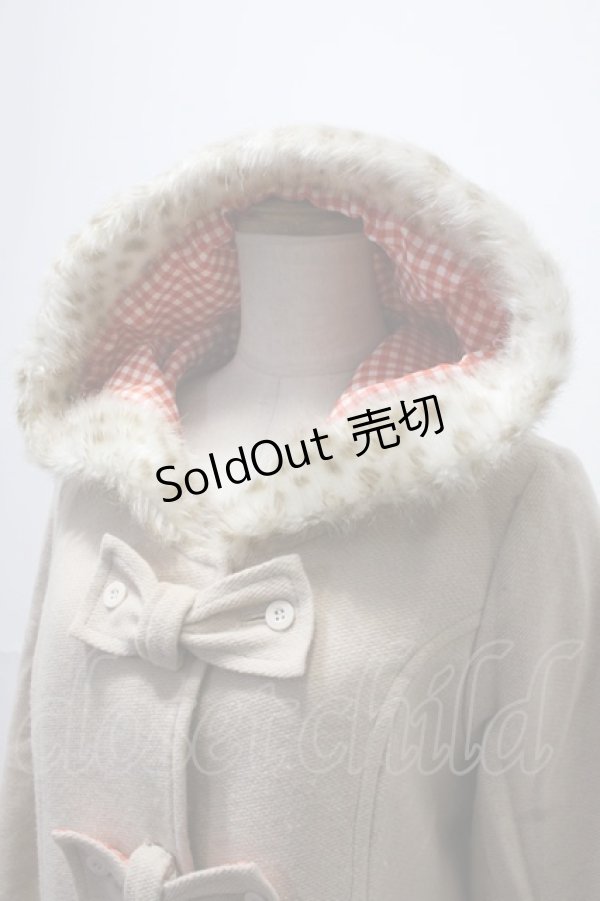 画像3: Emily Temple cute / COAT３つリボンコート  ベージュ Y-25-02-09-063-ET-CO-AS-ZT-C010 (3)