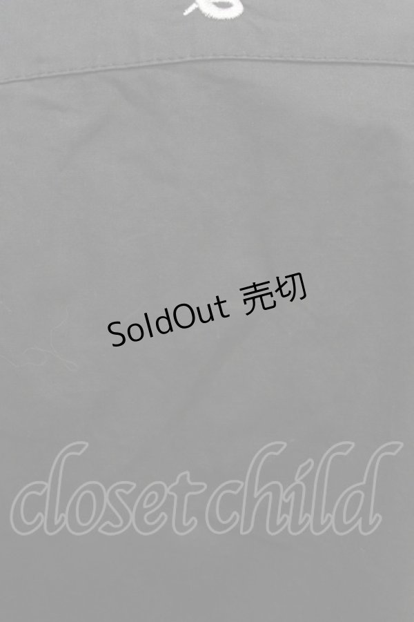 画像3: CHOICE /立ち襟フリルブラウス  黒 Y-25-02-09-009-PU-BL-AS-ZY (3)