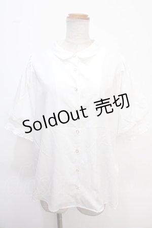 画像: axes femme / ボリューム袖ブラウス F 白 Y-25-02-13-060-AX-BL-SZ-OS