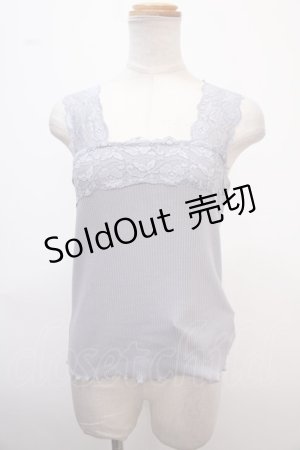 画像: axes femme / スクエアネックインナー  ラベンダー Y-25-02-13-091-AX-TO-SZ-ZI
