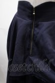 画像3: axes femme / ジップフリルスカート  紺 Y-25-02-13-156-AX-SK-SZ-ZT423 (3)
