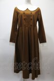 画像1: Favorite / 丸襟ワンピース M-L キャメル Y-25-02-13-207-LO-OP-SZ-ZT284 (1)