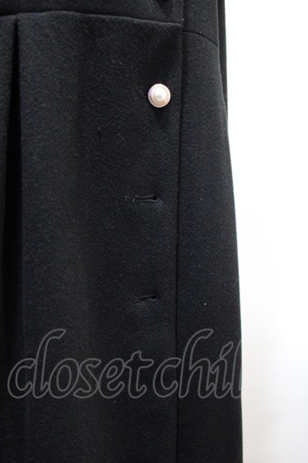 画像3: axes femme POETIQUE / スクエアカラーコート  黒 Y-25-02-13-229-AX-CO-SZ-ZT-C002 (3)