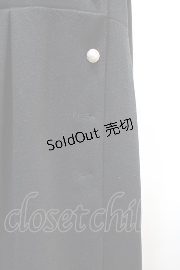 画像3: axes femme POETIQUE / スクエアカラーコート  黒 Y-25-02-13-229-AX-CO-SZ-ZT-C002 (3)