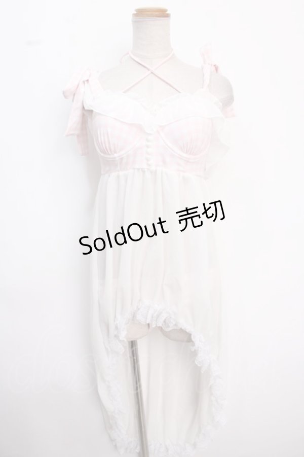 画像1: Dear My Love / フィッシュテール水着 L ピンク Y-25-02-16-213-EL-OP-SZ-ZY (1)
