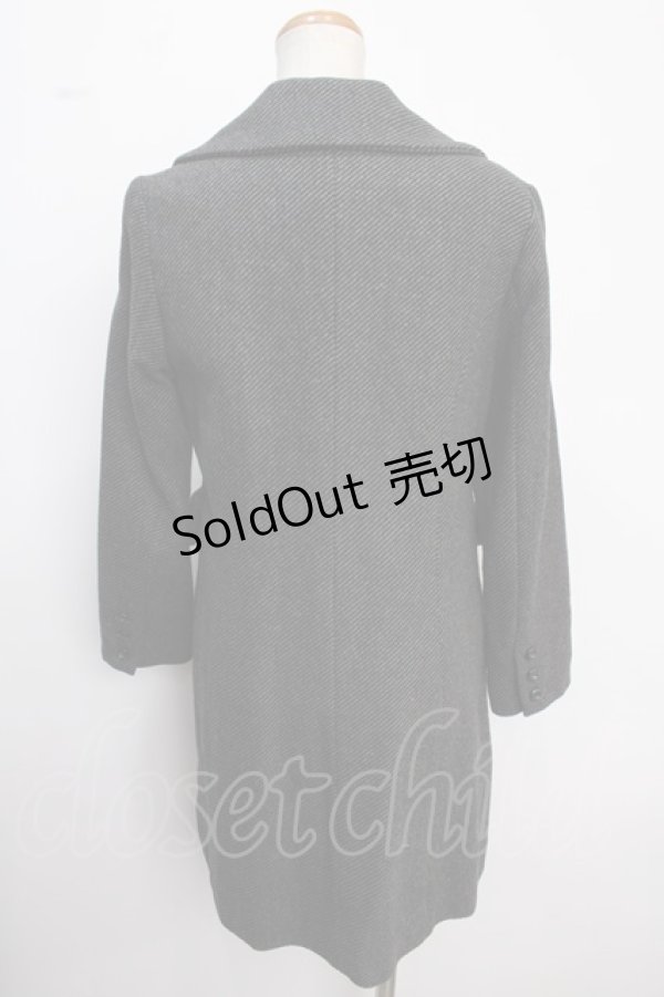 画像2: an another angelus / 襟付きコート  グレー Y-25-02-16-227-CA-CO-SZ-ZT-C005 (2)