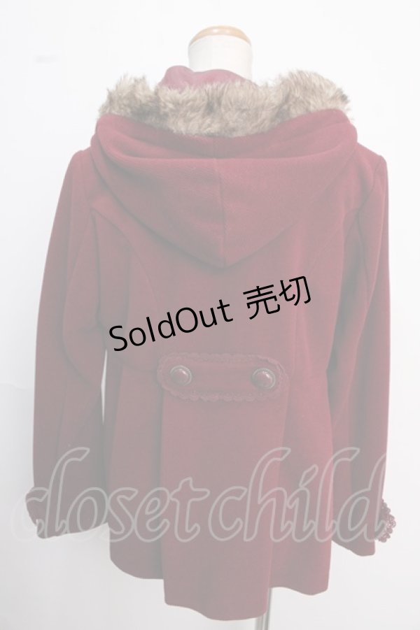 画像2: axes femme / コート M ワイン Y-25-02-16-231-AX-CO-SZ-ZT-C020 (2)