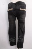 画像2: axes femme / レース配色ストレッチデニム M 黒 Y-25-02-16-250-AX-PA-SZ-ZI (2)