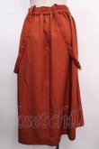 画像2: axes femme / サス付きタックスカート F オレンジ Y-25-02-16-270-AX-SK-SZ-ZI (2)