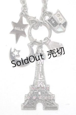 画像: MILK / エッフェル塔ネックレス  シルバー Y-25-02-16-004-ML-AC-SZ-ZY
