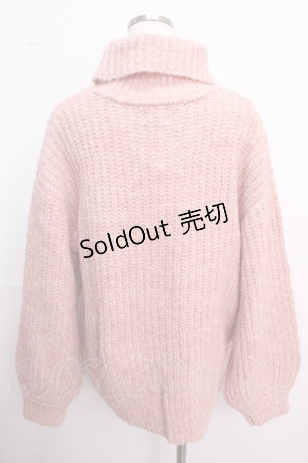 画像2: merry jenny / ハートリボンニット F ピンク Y-25-02-18-098-LO-TO-SZ-ZT438 (2)