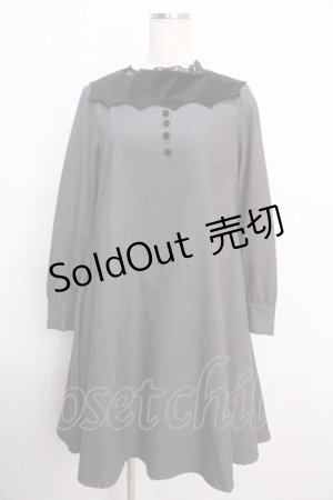 画像: F i.n.t / ハロウィンヴァンパイアワンピース F グレー Y-25-02-18-108-CA-OP-SZ-ZT440