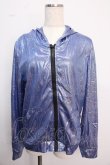 画像1: ACDC RAG / ラメZIPパーカー  青 Y-25-02-18-020-PU-TO-SZ-ZT253 (1)