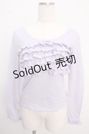 画像: MILK / フリルトップス  ラベンダー Y-25-02-18-030-ML-TO-SZ-ZY