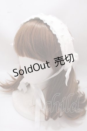 画像: Angelic Pretty / Shadow Pearlヘッドドレス  オフ Y-25-02-21-046-AP-AC-SZ-ZY