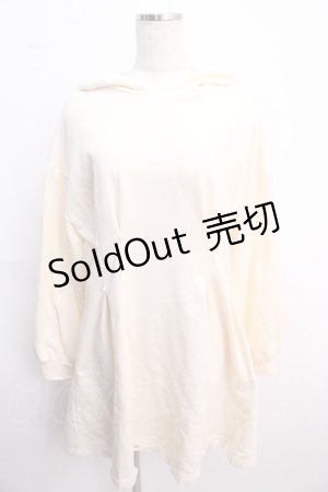 画像: axes femme POETIQUE / レースアップパーカーワンピース M オフ Y-25-02-21-092-AX-OP-SZ-ZT069