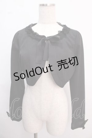 画像: Innocent World / ユーニスボレロ L ブラック Y-25-02-21-106-IW-TO-SZ-ZY
