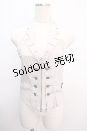 画像: Ozz Croce / ホルターネックベスト  オフ Y-25-02-21-119-OO-JA-SZ-ZS