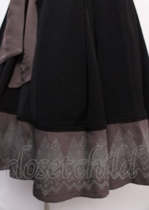 画像4: Ozz oneste / Fairy tale Roseジャンパースカート  黒 Y-25-02-21-173-OO-OP-SZ-ZS (4)