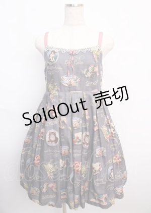 画像: Leur Getter / Victorianキャミワンピース  グレー Y-25-02-21-182-LU-OP-AS-ZY
