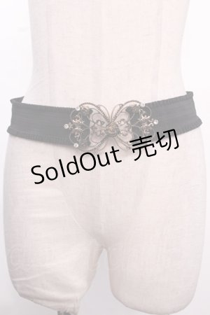 画像: axes femme / モチーフゴムベルト   Y-25-02-21-024-AX-BL-AS-ZT486-F007