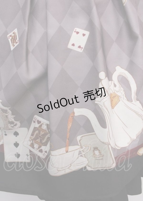 画像3: Amavel / Romantique Wonderlandミドル丈スカート F ブラック Y-25-02-21-198-CA-SK-SZ-ZY (3)
