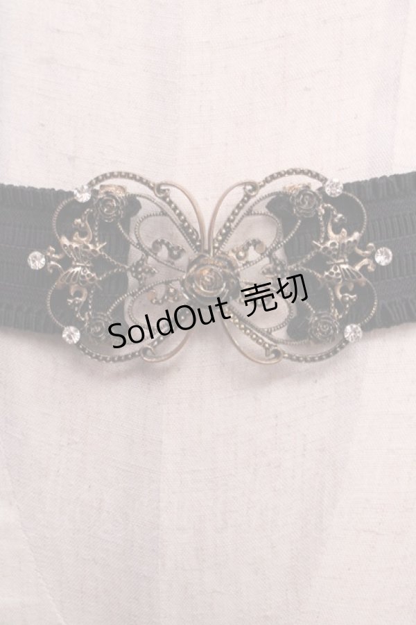 画像2: axes femme / モチーフゴムベルト   Y-25-02-21-024-AX-BL-AS-ZT486-F007 (2)