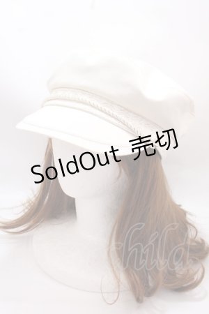 画像: axes femme / シンプルキャスケット  オフ Y-25-02-21-037-AX-TO-AS-ZY