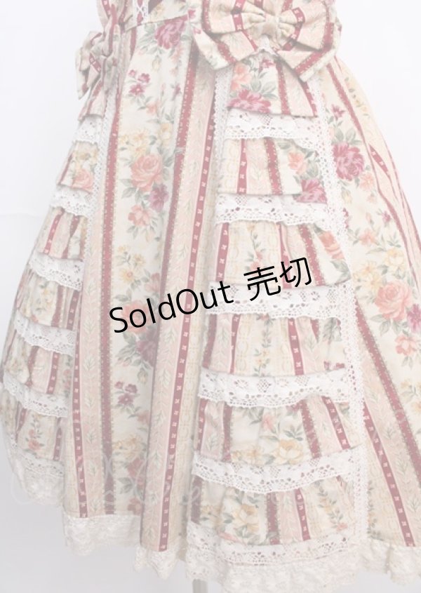 画像4: Angelic Pretty / ゴージャスジャンパースカート(2002)  ピンク Y-25-02-26-031-AP-OP-SZ-ZI (4)