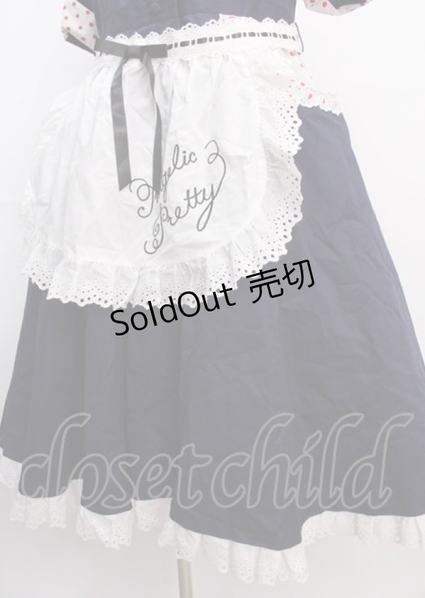 画像4: Angelic Pretty /Milkshakeサーキュラーワンピース  紺 Y-25-02-26-035-AP-OP-AS-ZY (4)