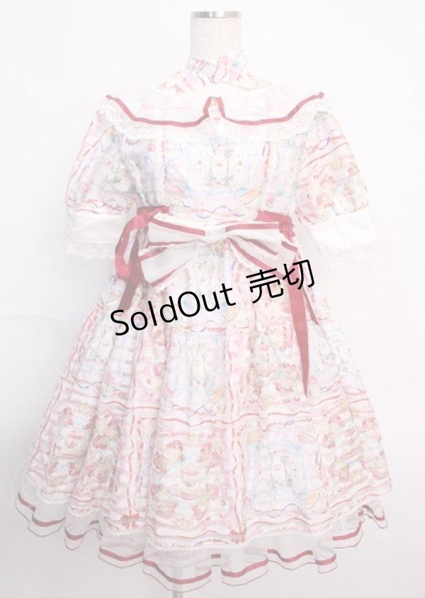 画像1: BABY,THE STARS SHINE BRIGHT / Ruban le Lien a la modeワンピース  ピンク Y-25-02-26-037-BA-OP-AS-ZY (1)